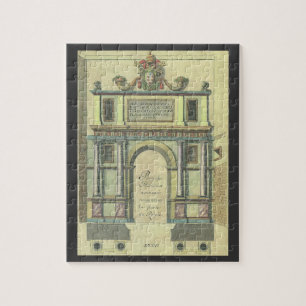 Antike Kirchenportal-Eingang Renaissance-Architekt