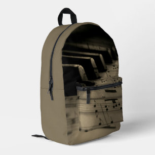 Antike Klaviertasten Bedruckter Rucksack