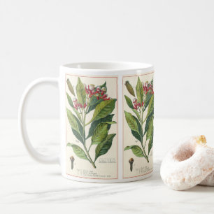 Antike Kräuter und Gewürze für Lebensmittel, Nelke Kaffeetasse
