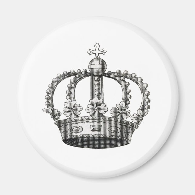 Antike Krone Magnet (Vorne)