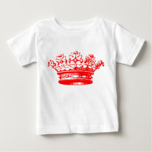Antike Krone - Rot Baby T-shirt