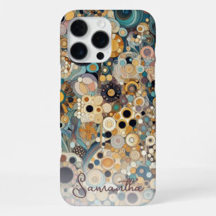 Antike Kunst im Jugendstil - feine Kunst Blumenmal iPhone 16 Pro Max Hülle