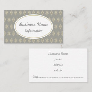 Antike Lace-Business-Karte Visitenkarte