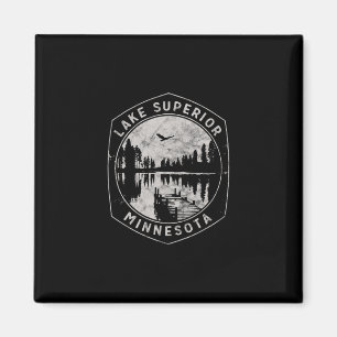 Antike Lake Superior Minnesota Outdoor-Urlaub Magnet