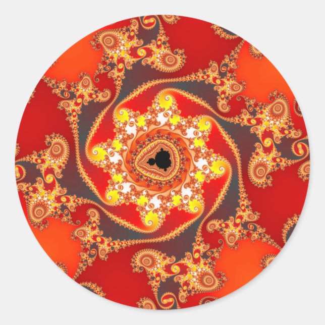 Antike Legende Runder Aufkleber (Vorderseite)