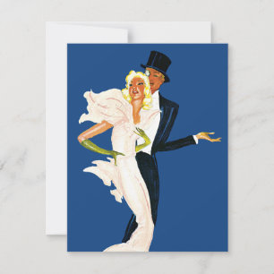 Antike Liebe und Romantik Moderne Hochzeitseinladu Einladung