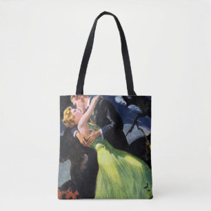 Antike Liebe und Romantik, Romantischer Kuss Tasche