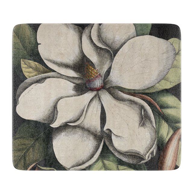Antike Magnolie  Schneidebrett (Vorderseite)