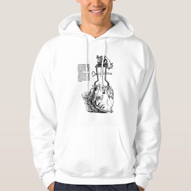 Antike medizinische Illustration Hoodie (Vorderseite)