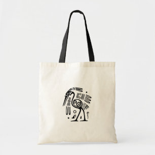 Antike mexikanische Motif Tote Tag Tragetasche