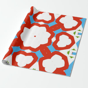 Antike mexikanische talavera Keramik. Grafikdesign Geschenkpapier