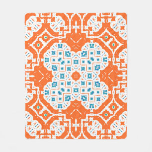Antike mexikanische Talavera-Keramik. Nahtlos vint Fleecedecke