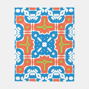 Antike mexikanische Talavera-Keramik. Nahtlos vint Fleecedecke