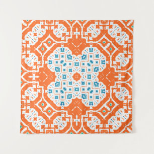 Antike mexikanische Talavera-Keramik. Nahtlos vint Wandteppich