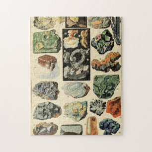 Antike Mineralien Gesteine Geologie