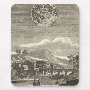 Antike Mond aus der Renaissance-Zeit von Allain Ma Mousepad