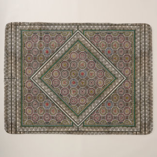 Antike Mosaik-Sherpa-Decke Sherpadecke