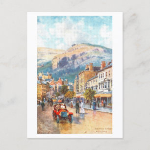 Antike Mostyn Street in Llandudno Postkarte