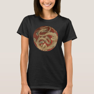 Antike Mythologie, antiker goldener asiatischer Dr T-Shirt
