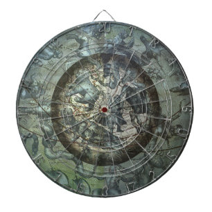 Antike Nördliche Konstellation Himmels Astronomie Dartscheibe
