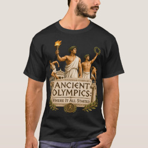 Antike Olympia Wo alles begann Griechenland Geschi T-Shirt