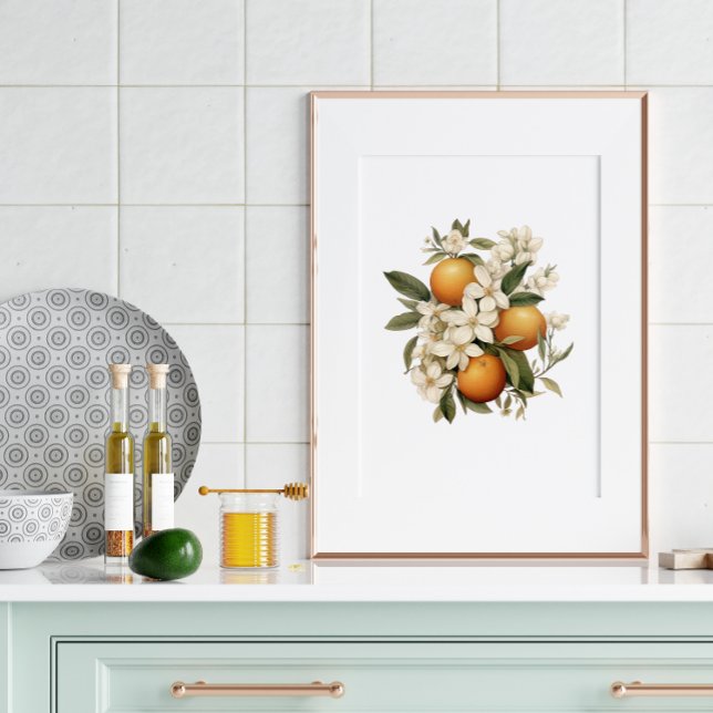 Antike Orangenblütenküche Poster (Von Creator hochgeladen)
