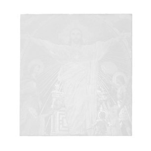 Antike Paris Hauptmosaik Heiliges Herz Jesus Notizblock