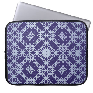 Antike portugiesische Azulejo-Keramik. Grafikdesig Laptopschutzhülle