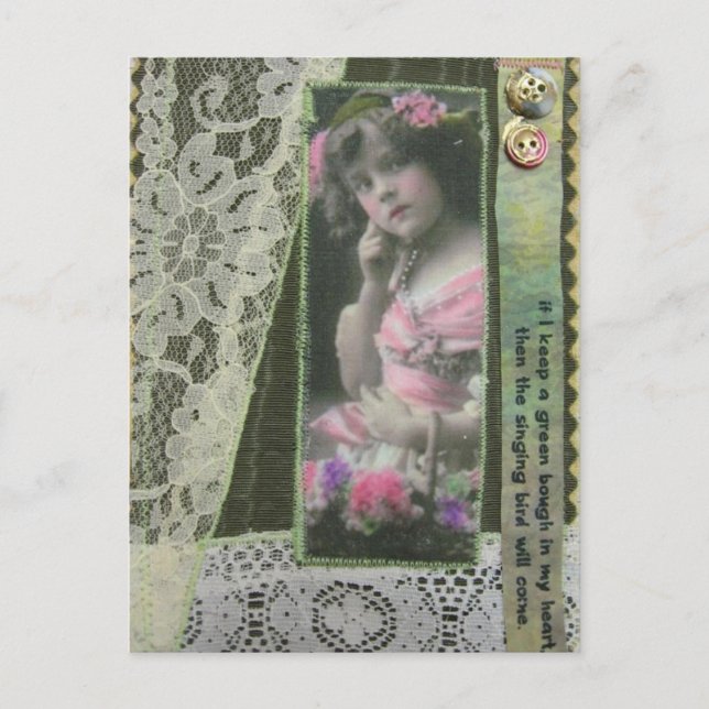 Antike Postkarte (Vorderseite)