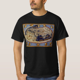 Antike ptolemäische Weltkarte, Johannes von Arnshe T-Shirt