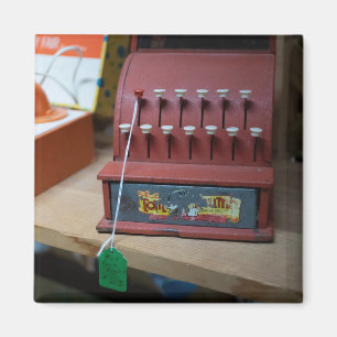 Antike Registrierkasse Magnet