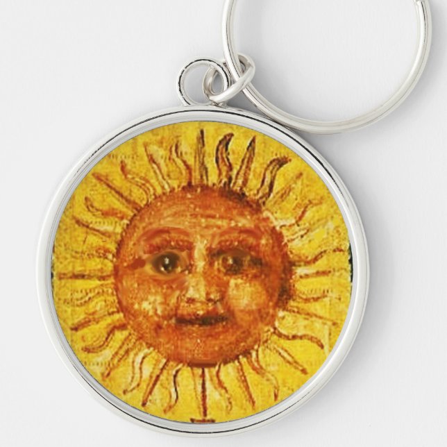 ANTIKE RENAISSANCE TAROTS 19 /THE SUN SCHLÜSSELANHÄNGER (Vorne)