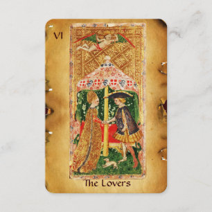 ANTIKE RENAISSANCE TAROTS 5/DIE LIEBHABER ANKÜNDIGUNG