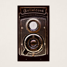 Antike Rolleicord-Kamera Art Deco
