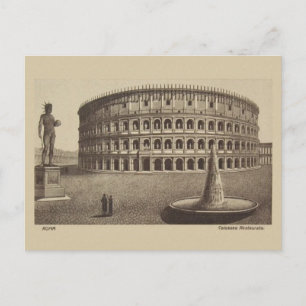 Antike Rom Kolosseum Reise-Postkarte Postkarte
