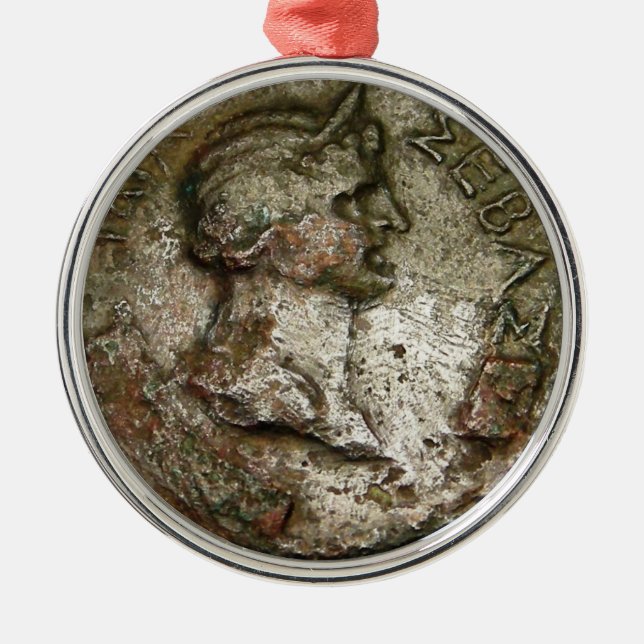 Antike römische Münze Silbernes Ornament (Vorne)