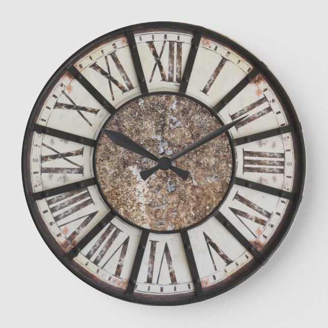 Antike römische Zahlen Küchenwand Große Wanduhr (Vorderseite)