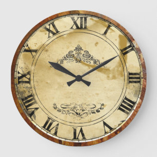 Antike römische Ziffern Große Wanduhr