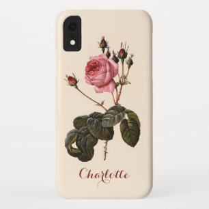 Antike rosa Gartenrosen in Blüte Case-Mate iPhone Hülle
