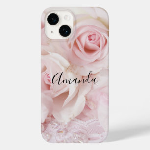 Antike rosa Rosen elegantes Bouquet Case-Mate iPhone 14 Hülle
