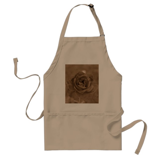 Antike rosa Schürze (Vorne)
