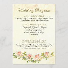 Antike Rose 5 x 7 Hochzeitswohnung Programm