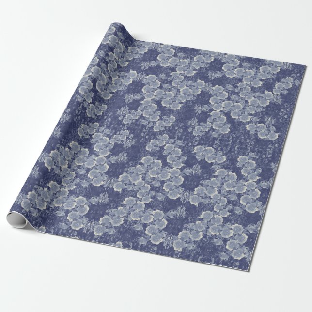 Antike Rose Geschenkpapier (Ungerollt)
