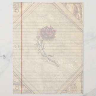 Antike Rose Vintages Notebook