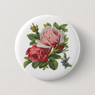 ANTIKE ROSEN BUTTON