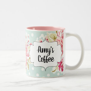 Antike Rosen Kaffeetasse