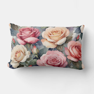 Antike Rosen Lendenkissen