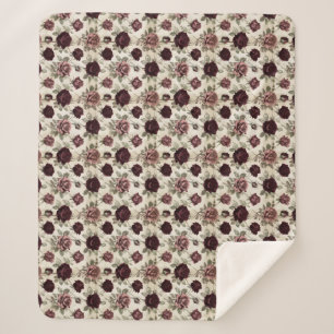 Antike Rosen Sherpadecke