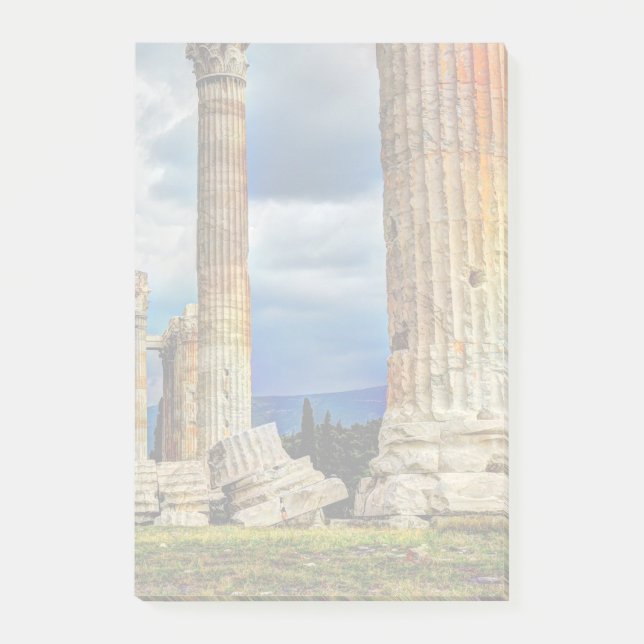 Antike Ruinen in Athen - Griechenland Post-it Klebezettel (Vorderseite)