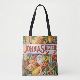 Antike Salzer-Samenkatalog Gemüse Tasche